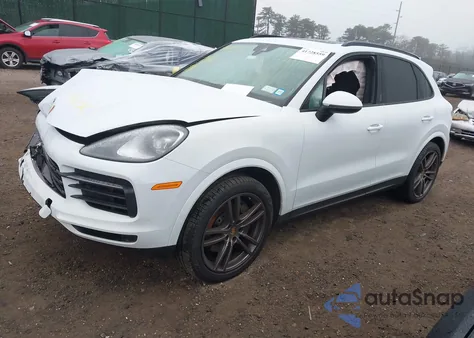 2023 Porsche Cayenne Platinum Edition из США, поврежденный, VIN WP1AA2AY4PDA04474